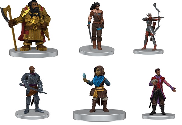 Fantasy Miniatures - 194 160 Voices   The Realms: Band   Heroes