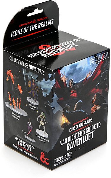 Fantasy Miniaturesset 21 Icons   The Realms: Van Richten   Guide   Ravenloft Booster Pack    Figurer