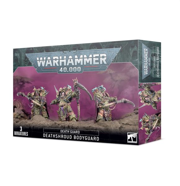 Death Guard Deathshroud Bodyguard - Warhammer 40K Sæt