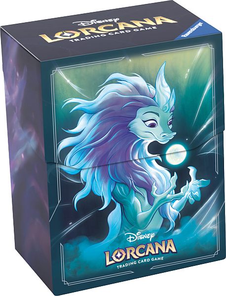 Deck Box Disney Lorcana Tcg: Set 02 Rise   The Floodborn: Sisu Divine Water Dragon