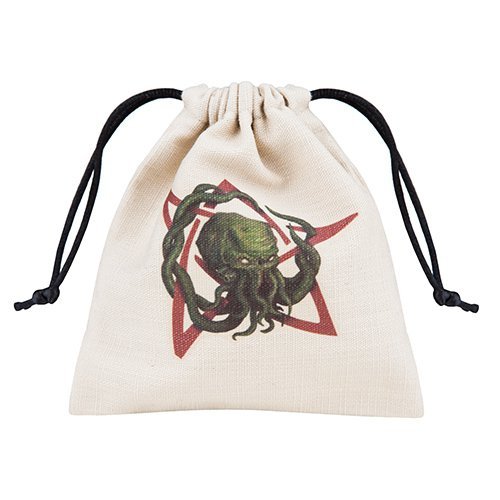 Dice Bag Call   Cthulhu: Beige Back    Head   Mighty Cthulhu  Terningepose  Qws-bcth104