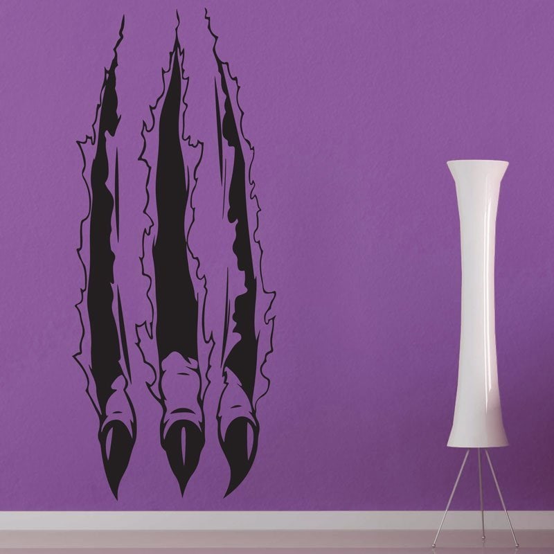 Dinosaur Klør Wallsticker