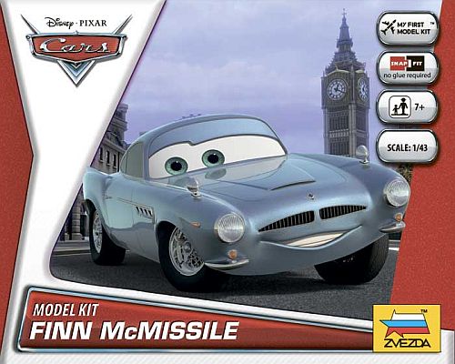 Disney Cars: Finn McMissile Model Sæt - Fantastisk Leg!