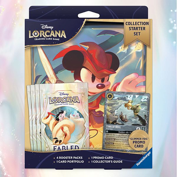 Disney Lorcana Tcg: Set 09 Fabled Collection Starter Set    Booster Packs  Mappe