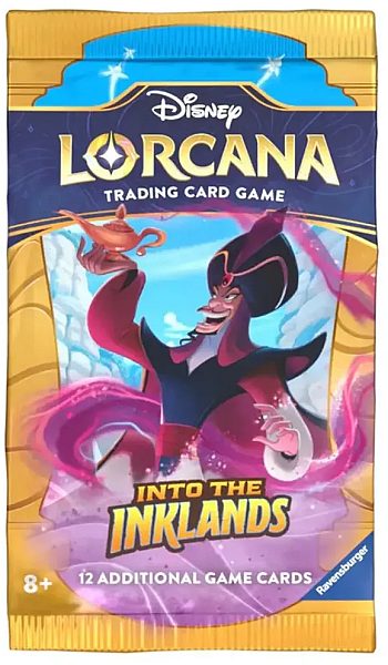 Disney Lorcana Tcg: Set   Into The Inklands Booster Pack