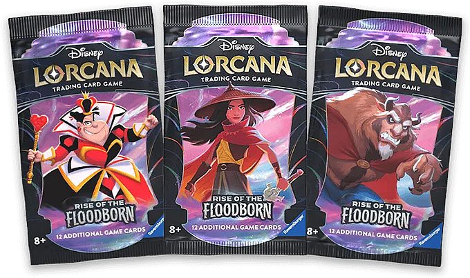Disney Lorcana Tcg: Set   Rise   The Floodborn Booster Pack