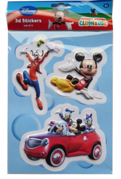 Disney: Mickey Mouse 3D Klistermærker til Bilen