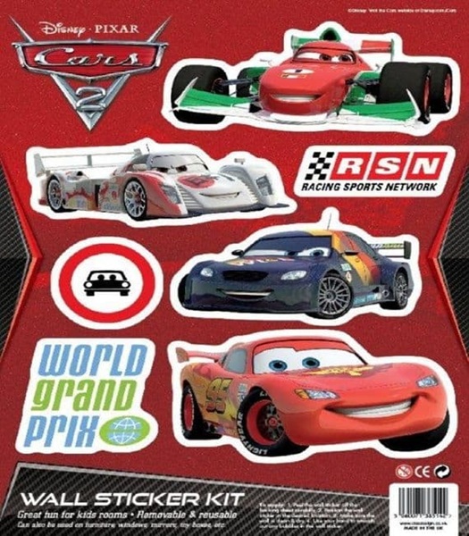 Disney Pixar: Children   Cars Drifting   Wall Stickers     195 166  -klisterm 195 166 Rker