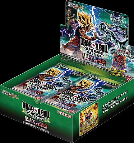 Dragon Ball Super: Masters Tcg: Booster Box Set 24: Zenkai Series   07 Beyond Generations  Display  24 Packs