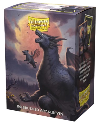 Dragon Shield Deck Protectors: Halloween 2023 Kunstærmer