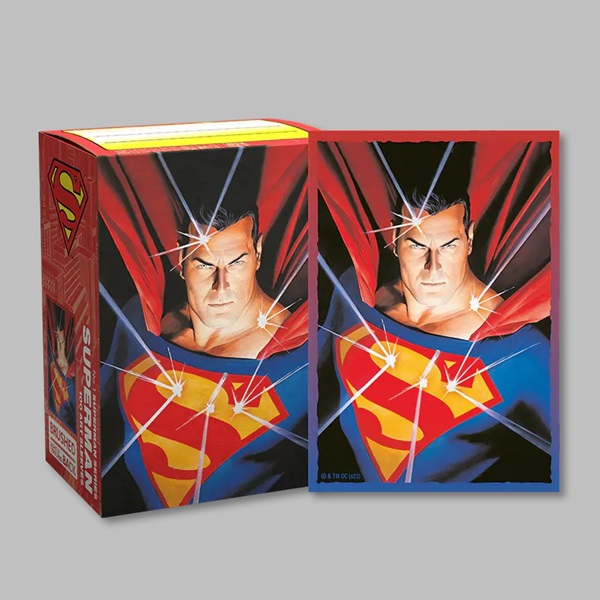Dragon Shield Deck Protectors: Superman Kunst Ærmer 100 Lommer