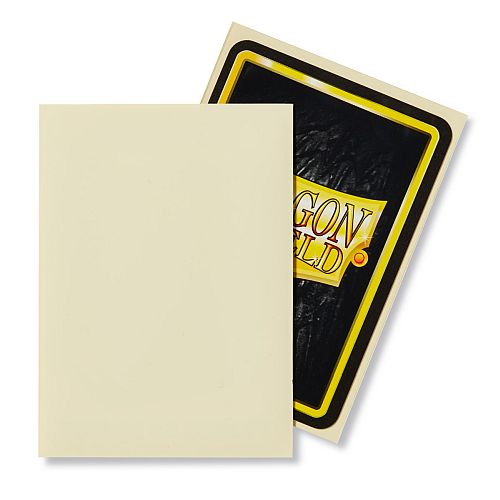 Dragon Shield Deck Protectors Classic Ivory 60 Stk  Lommer   Box  Dragonshield Sleeves   -10717