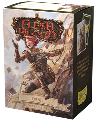 Dragon Shield Deck Protectors Matte Art Sleeves: Flesh And Blood: Dash 100 Lommer Dragonshield Sleeves   -16088