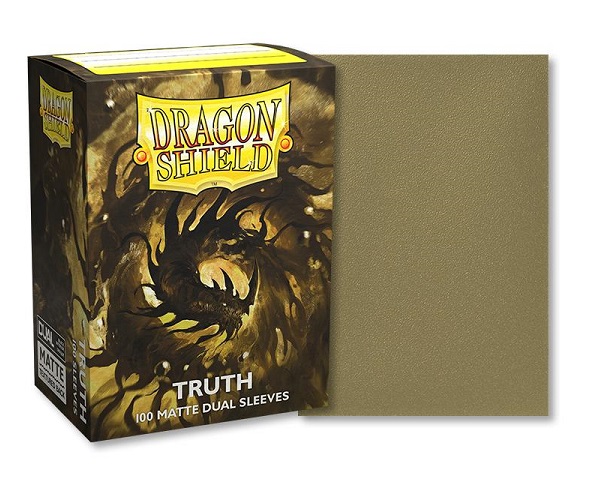 Dragon Shield Deck Protectors Matte Dual: Truth 100 Lommer