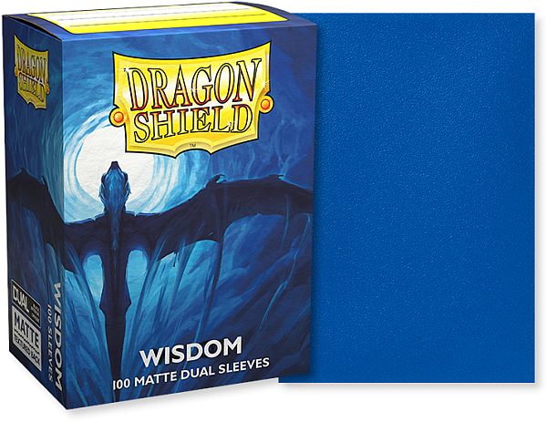 Dragon Shield Deck Protectors Matte Dual: Wisdom 100 Lommer Dragonshield Sleeves   -15057