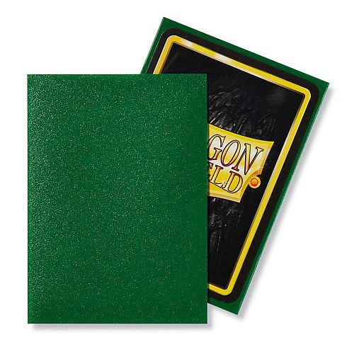 Dragon Shield Deck Protectors - Mat Emerald 100 Lommer
