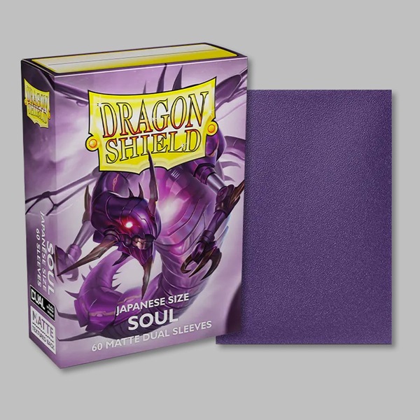 Dragon Shield Matte Dual Æskebeskyttelse - Metallic Lilla Soul