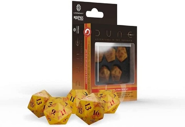 Dune Adventures   The Imperium: Arrakis Dice Set  5x D20