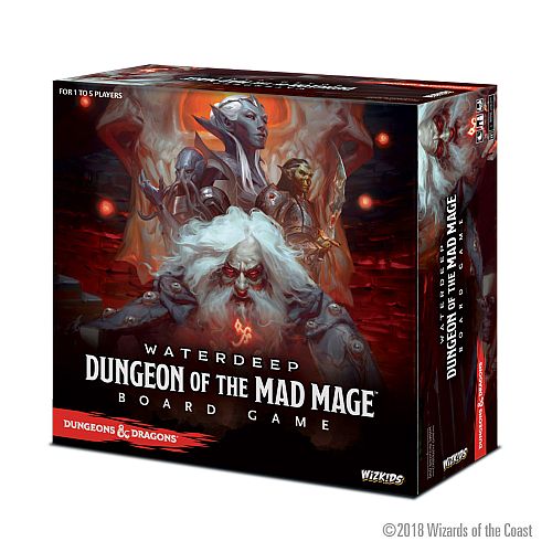 Dungeons   Dragons Adventure System: Waterdeep: Dungeon   The Mad Mage Standard Edition      Board Game
