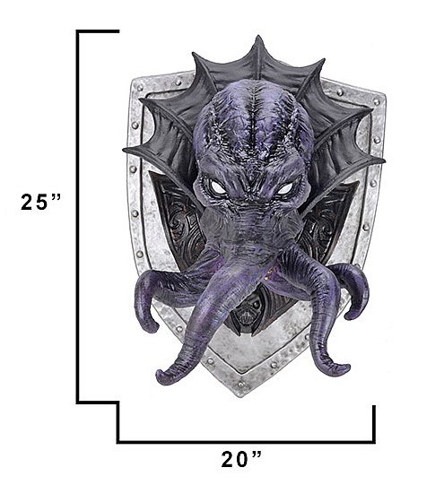 Dungeons & Dragons Mind Flayer Vægplakette - Illithid Trophy