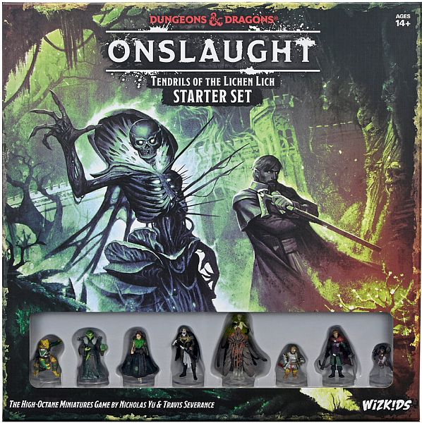 Dungeons   Dragons: Onslaught Tendrils   The Lichen Lich  Starter Set      Skirmish Miniature Game