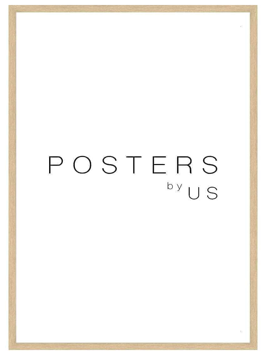 Elegant Ege Ramme med Akrylglas til Plakater – Black Friday!