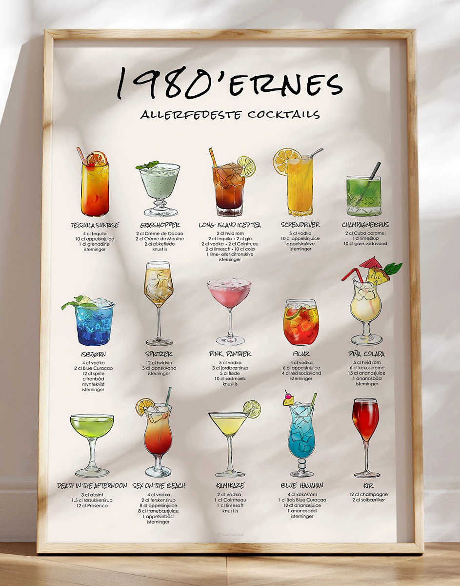 15 80   Cocktails Dine Favorit Drinks Fra 1980