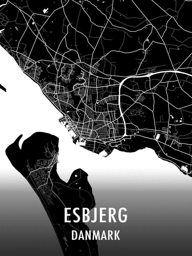 Esbjerg Kortplakat - Udforsk Byens Skønhed!