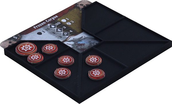 Feldherr Plastic Monster Stat Sleeve For Gloomhaven  Frosthaven  Gloomhaven: Jaws   The Lion