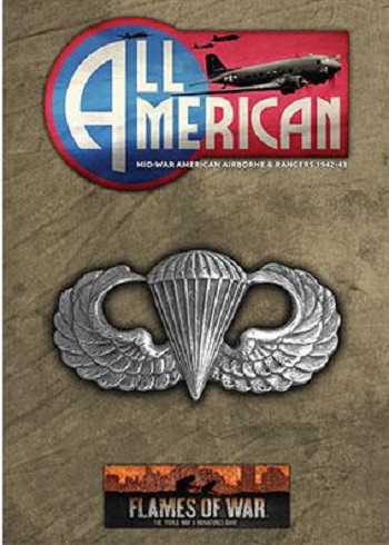 Flames Of War - All American Paratrooper Bog og Kort