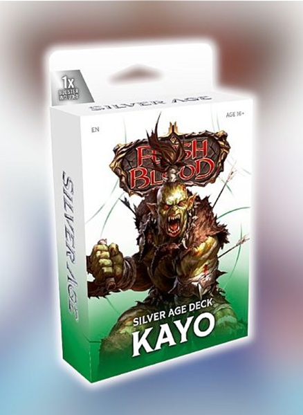 Flesh And Blood Tcg: Chapter   Silver Age Deck: Kayo  Brute