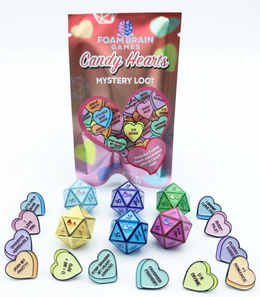 Skum Brain Games Terninger - Mystery Loot: Candy Hearts