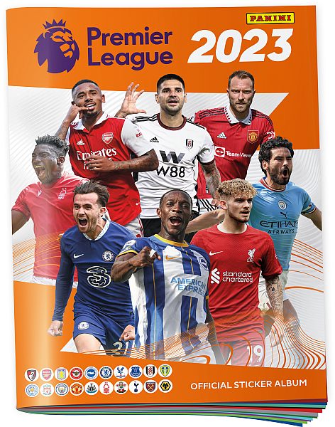 Fodbold-stickers til Premier League 2023 - Album Mappe
