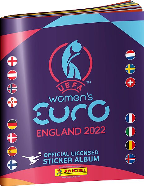 Fodboldstickers Album til UEFA Women's Euro 2022
