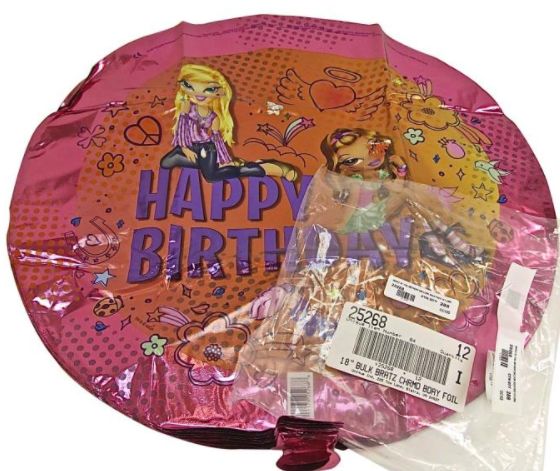 Bratz Fødselsdagsfolieballon – Heliumfyldt Festpynt