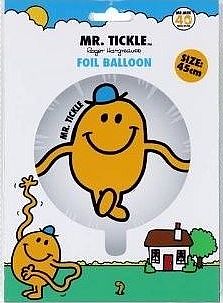 Folieballon Helium: Mr. Tickle - Rund Kvalitetspynt