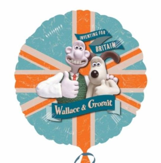 Helium Folieballon: Wallace & Gromit - Festlig Dekoration