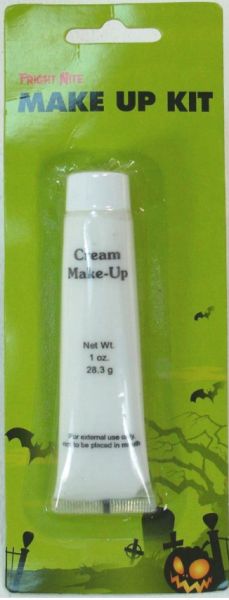 Fright Nite Hvid Make-up Creme til Halloween Fest