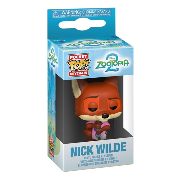 Funko Pocket Pop: Disney Zootopia   Nick Wilde Vinyl Keychains