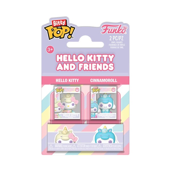 Funko Pocket Pop: Sanrio Hello Kitty And Friends Bitty     Cinnamonroll Vinyl Figure  -pack   5cm