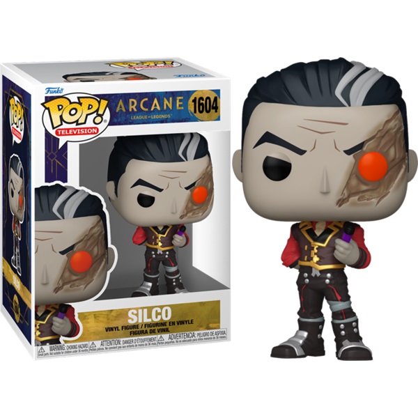 Funko Pop: Arcane League   Legends Silco  1604 Games Vinyl Figure 9cm