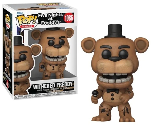 Funko Pop: Five Nights   Freddy   Withered Freddy  1086 Vinyl Figure 9cm