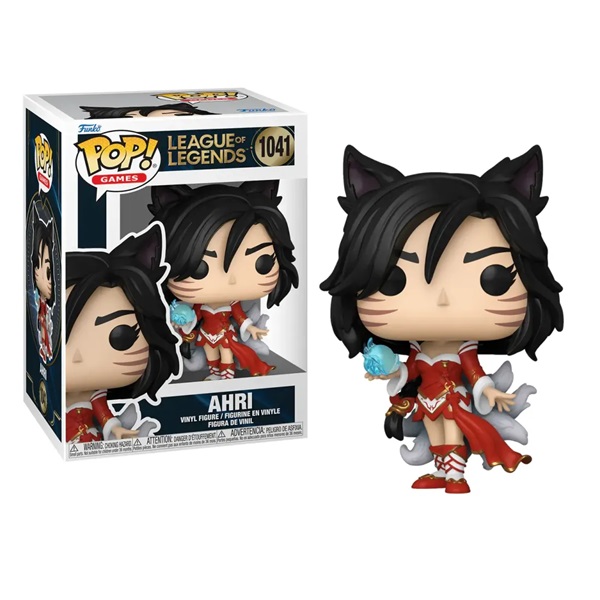 Funko Pop: League   Legends Ahri  1041 Games Vinyl Figure 9cm
