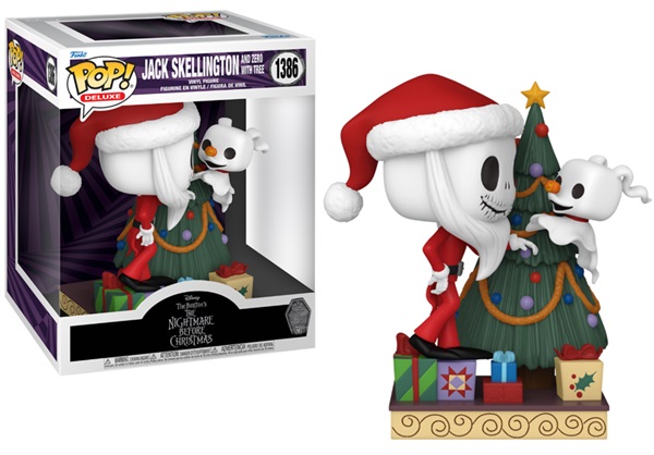 Funko Pop: Jack Skellington med Zero og træ - 30-års jubilæum