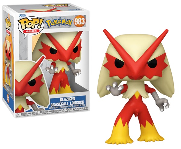 Funko Pop: Pokemon Blaziken Figur 9cm - Fantastisk tilbud!