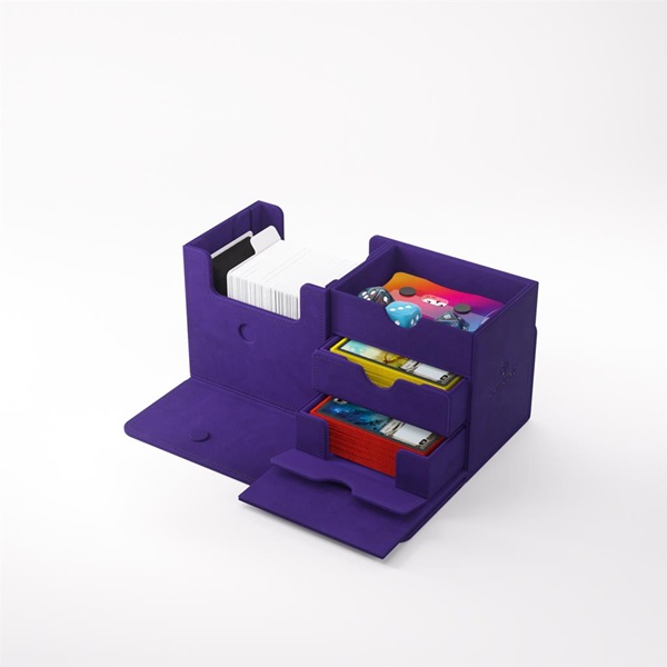 Gamegenic Deck Box: The Academic - Lilla 133+ Kort