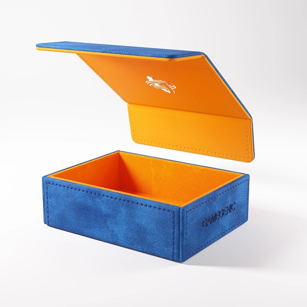Gamegenic Deck Box: Token Keep  Counter Token Storage   Dice Tray  Blue    195 165 Orange