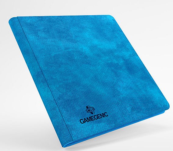 Gamegenic Mappe: Zip-  Album 24-pocket  Holder 480 Kort  Blue    195 165