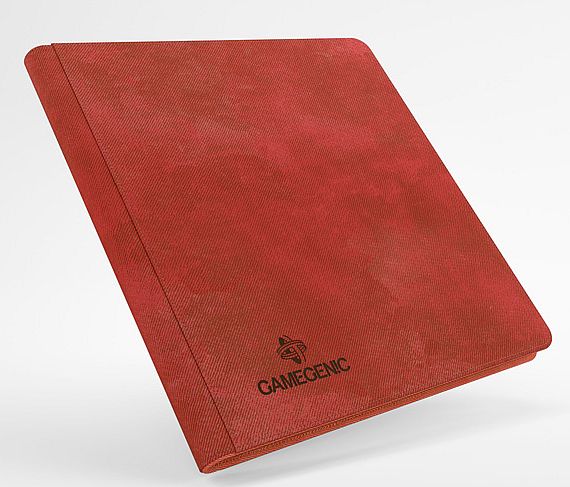 Gamegenic Mappe: Zip-  Album 24-pocket  Holder 480 Kort  Red    195 184
