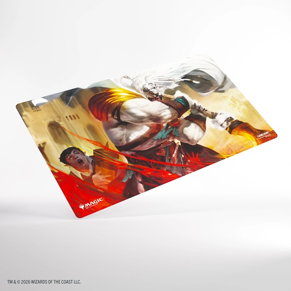 Gamegenic Spillem 195 165 Tte: Magic: The Gathering Secrets   Strixhaven: Prime Playmat Ajani   Response